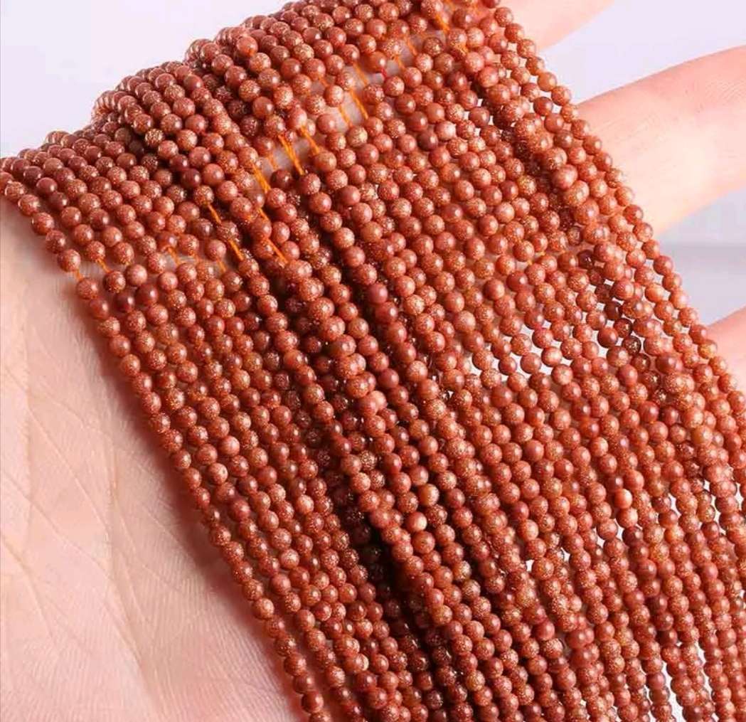 Natural stone beads, rose quartz, amethyst, agate beads, jewelry making, DIY beaded bracelets, 2mm, 3mm undefined