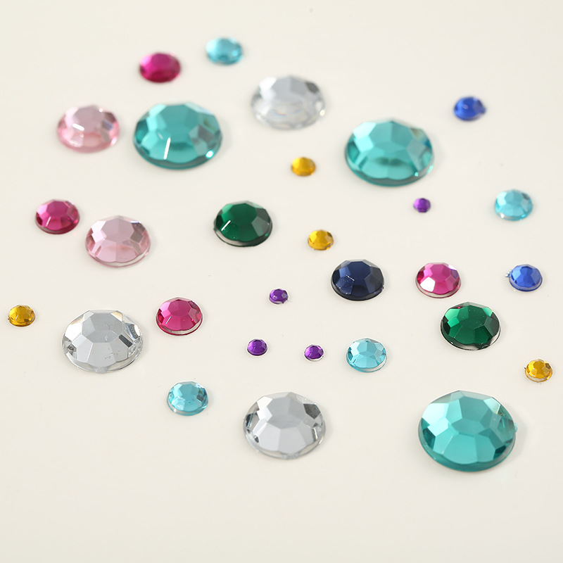 Taiwan acrylic drill round flat bottom flat engraving factory direct sales Specification image