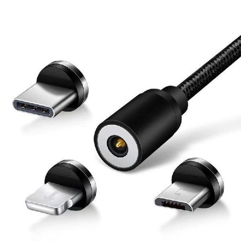 Apple Type-C Android Vivo Charger Huawei Quick charging line three in one