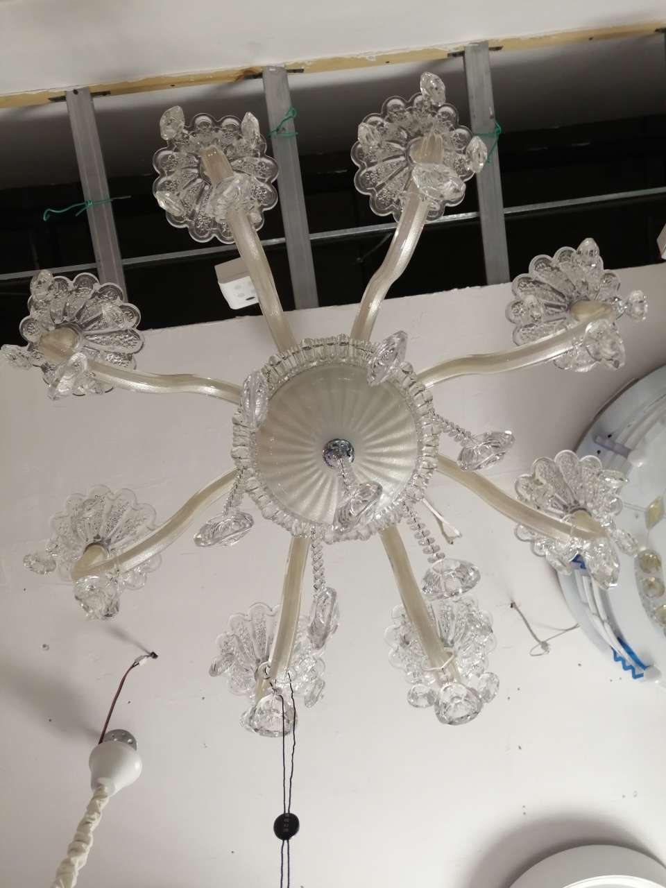 Selected Juhuang Living Room Crystal Chandelier 8081 details Picture