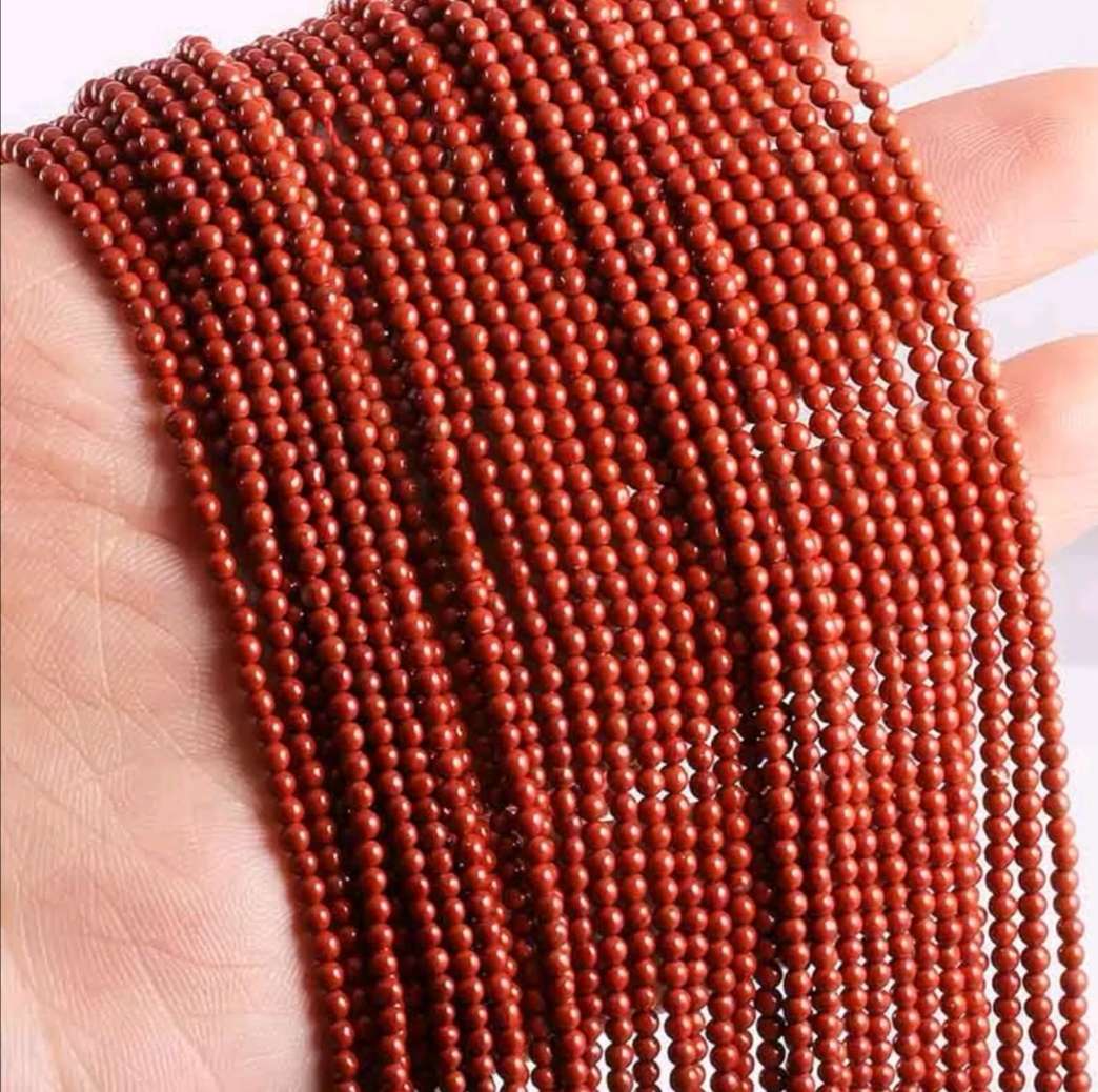 2020 New wholesale natural stone beads, rose quartz, amethyst, agate beads, jewelry making, beaded DIY bracelets, 2mm, 3mm Item Picture
