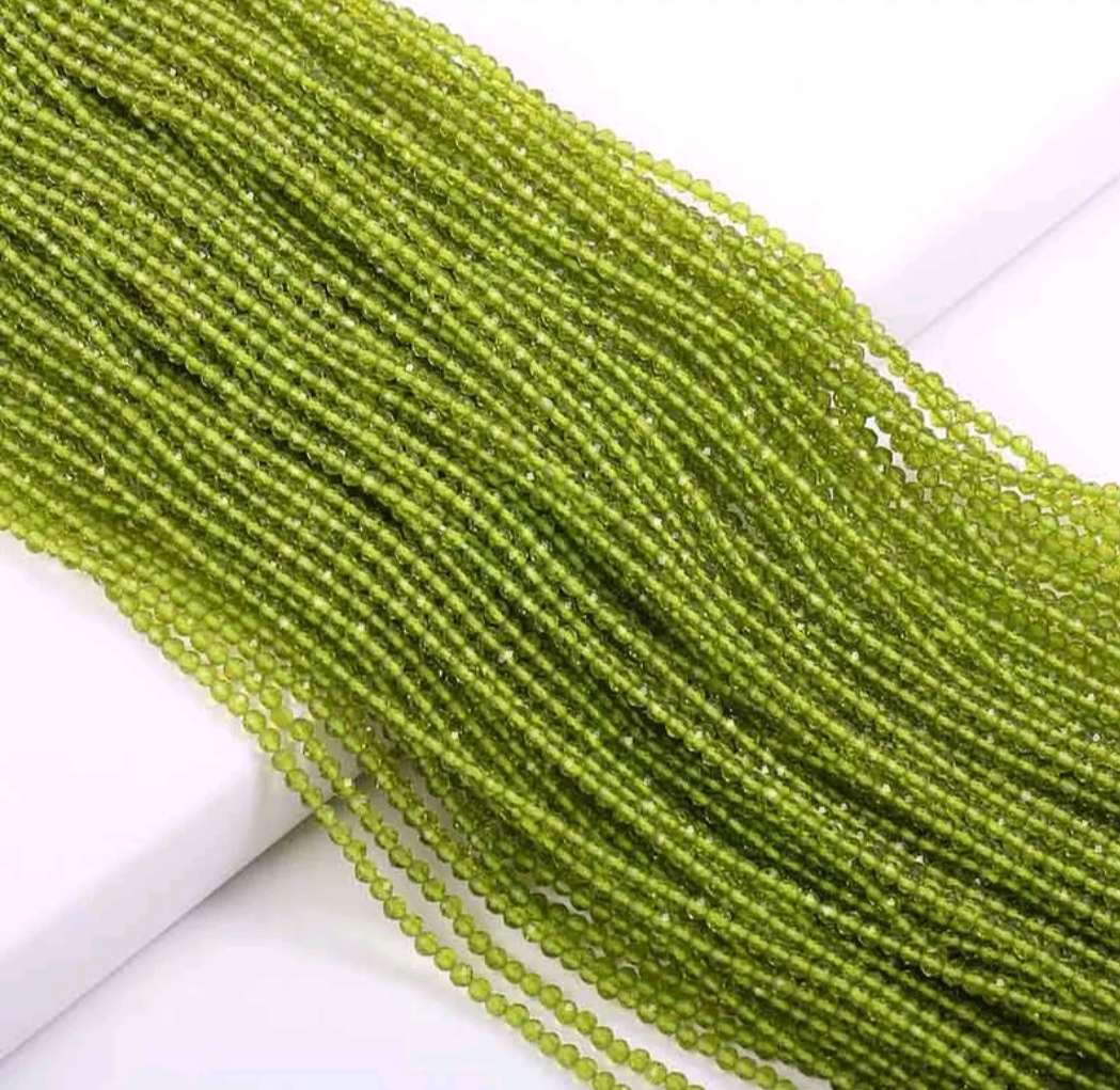 Small beads, natural gemstones, jade, citrine, peridot, 2 2222222223 mm cut, loose beads, jewelry, necklace making, 1DIY bracelet pic 7