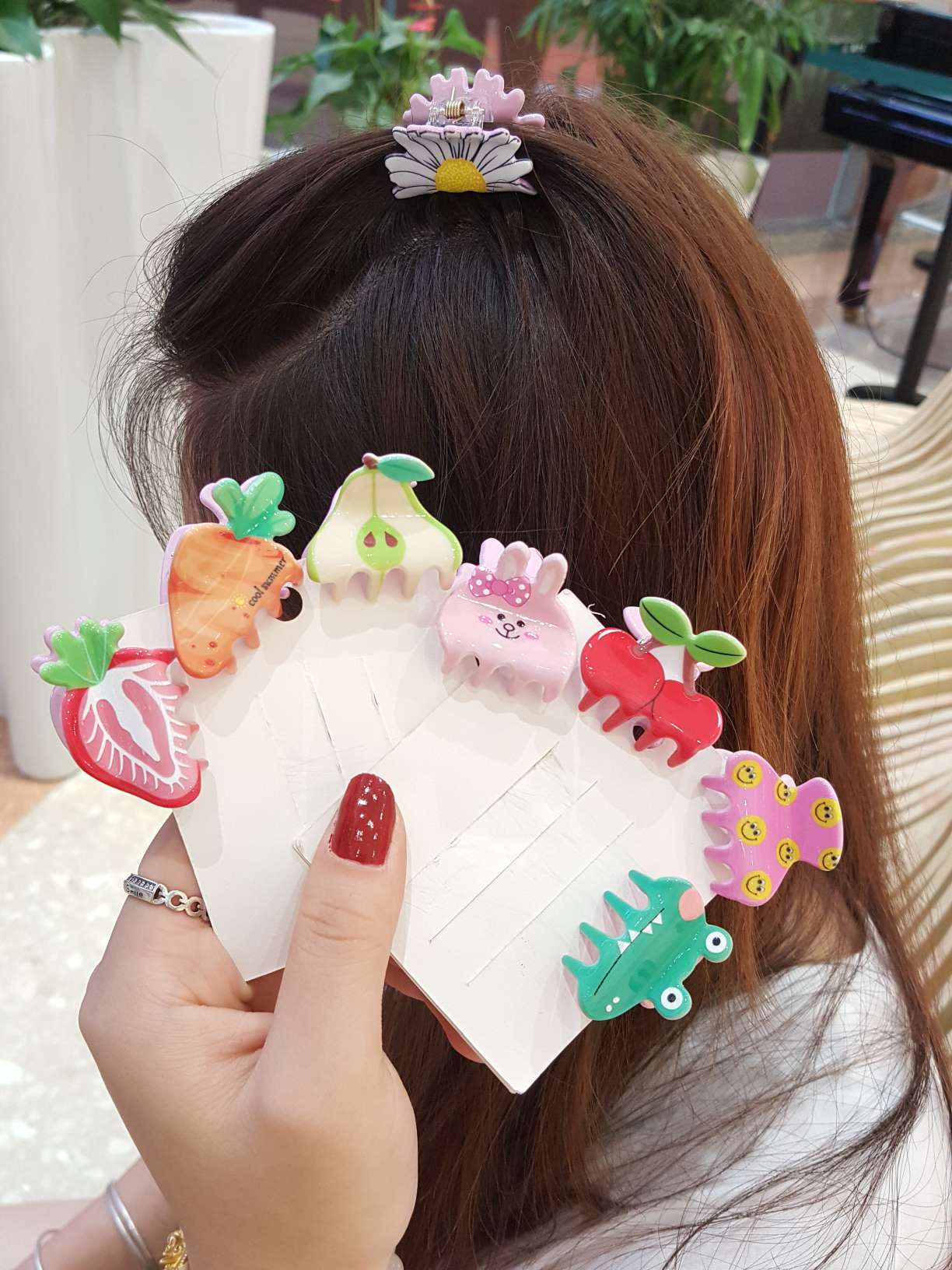 Bangs With Broken Hair Clip Small Clip One-Piece Clip Clip Hair Clip Headpiece