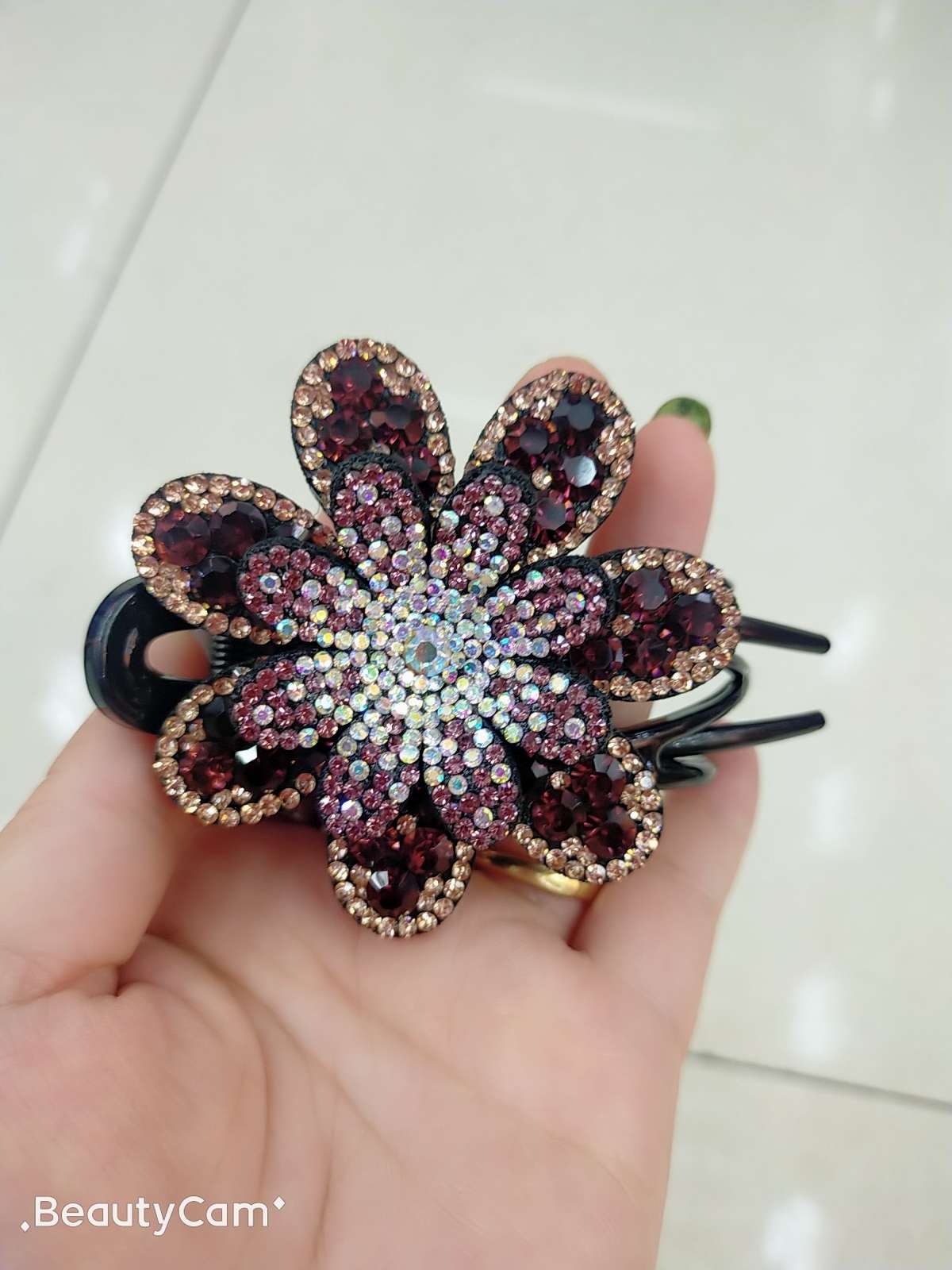 High - end, high - grade tri-tooth dovetail collet jewelry
