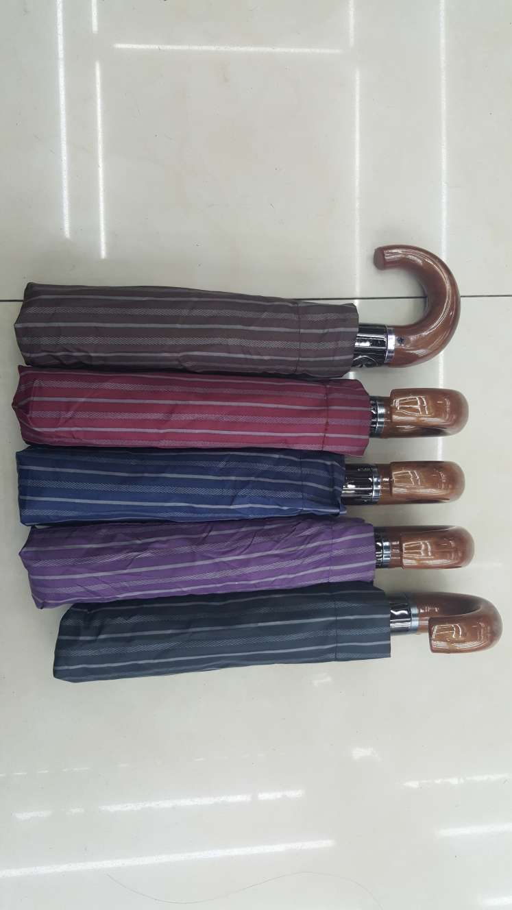 Three-fold self-opening and self-closing umbrella, automatic umbrella, windproof umbrella Application Scenario