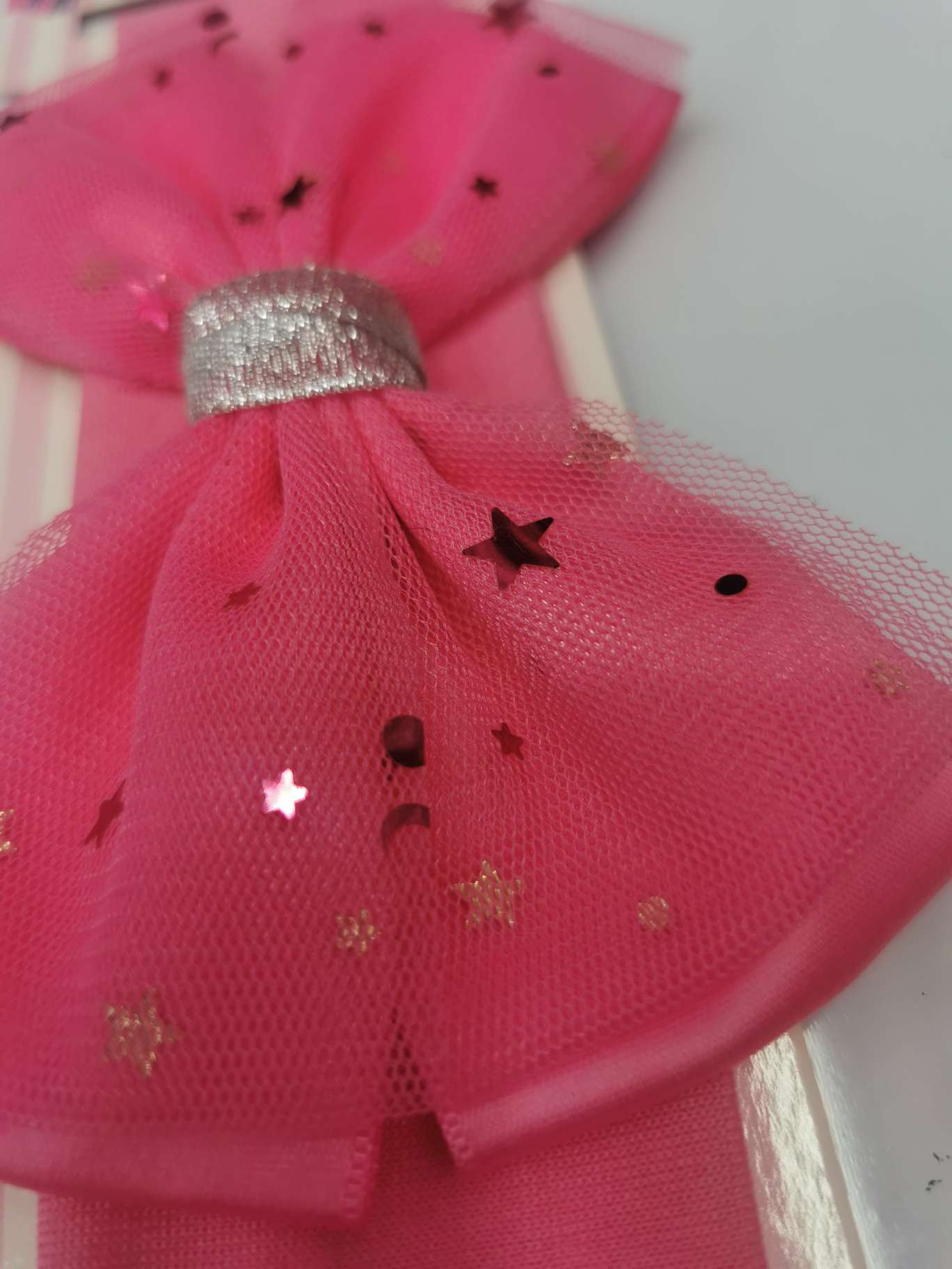 Star and moon sequined hair band details Picture