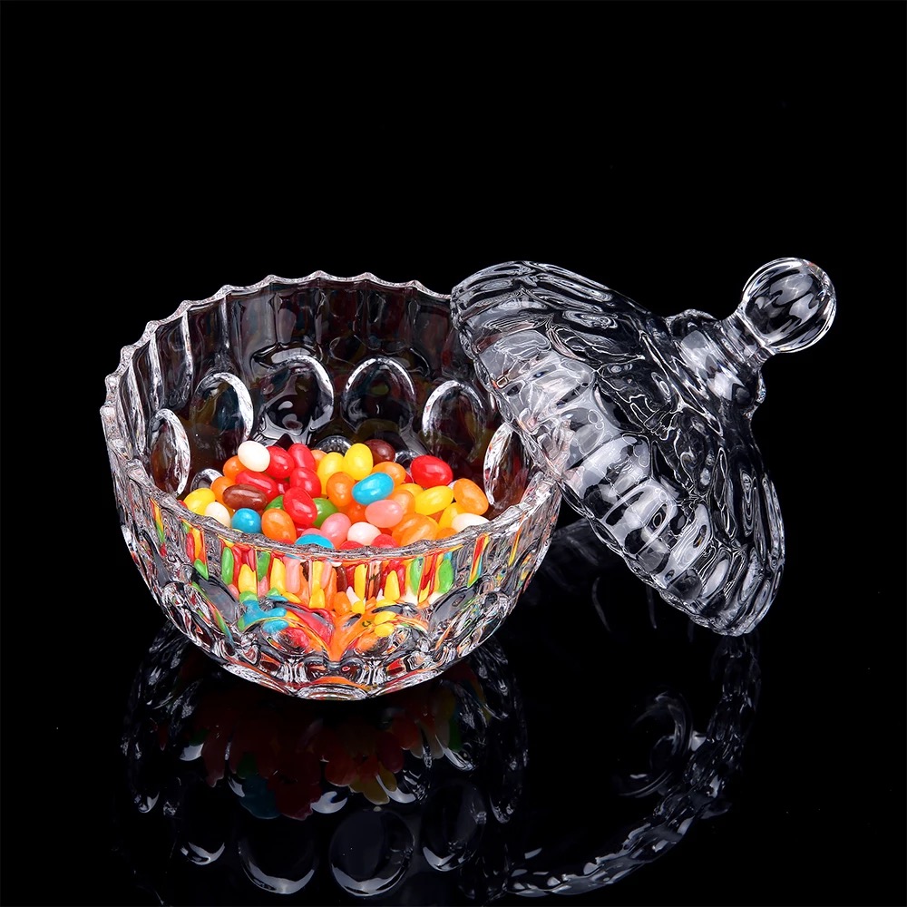 Glass sugar jar undefined