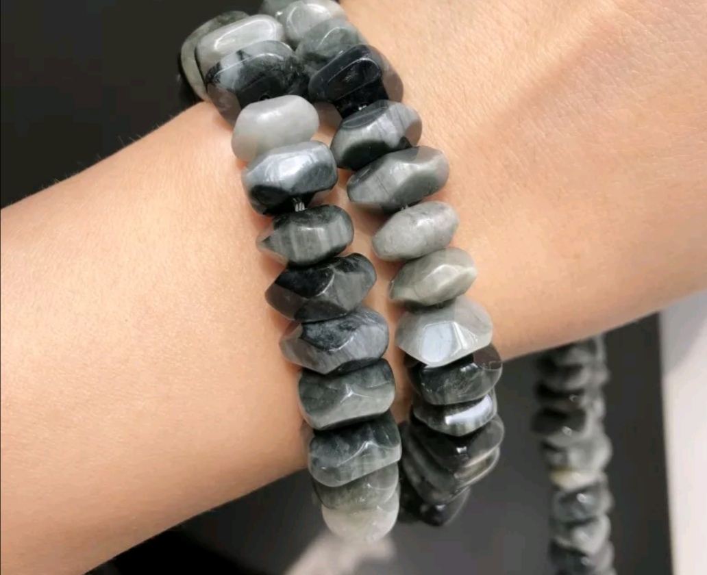 6*11mm irregular purple crystal quartz apatite ruby bead jewelry DIY bracelet accessories undefined