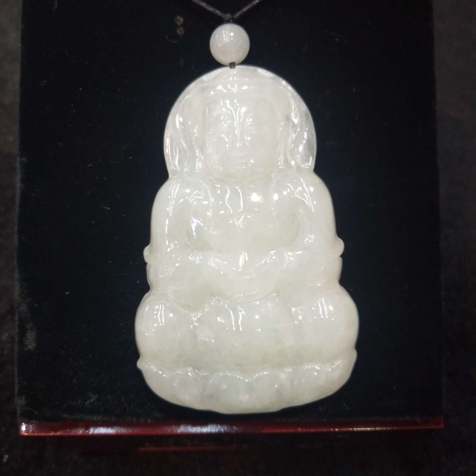 阿英玉器天然玉饰吊坠翡翠吊坠玉观音吊坠1