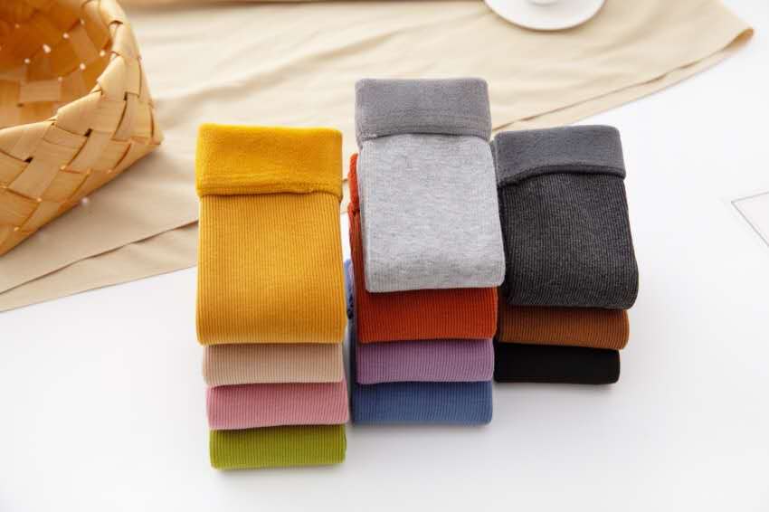 Seven-color fine-wrapped warm socks and cashmere snow socks undefined