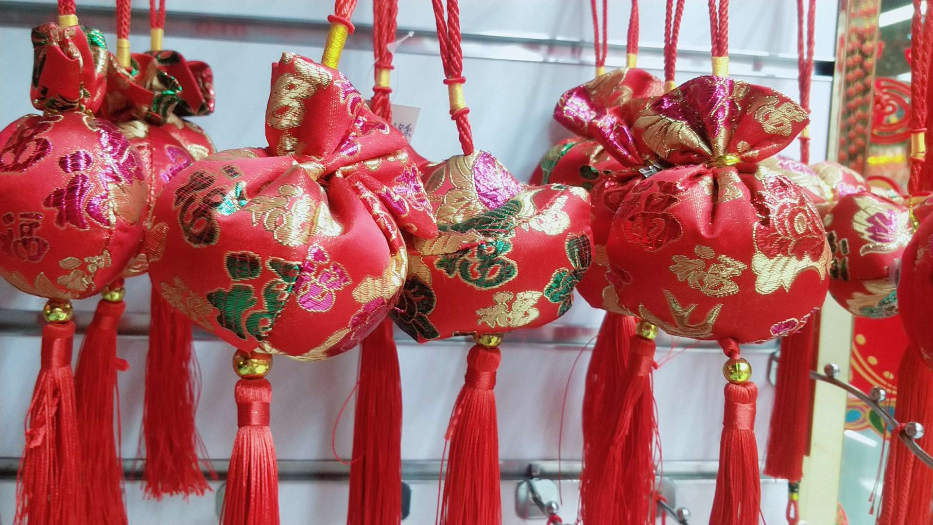 Direct sales from the manufacturer of brocade Dragon Boat Festival small sachets, Xiangxiang fortune bags, money bags, New Year and Spring Festival decorations, car car accessories