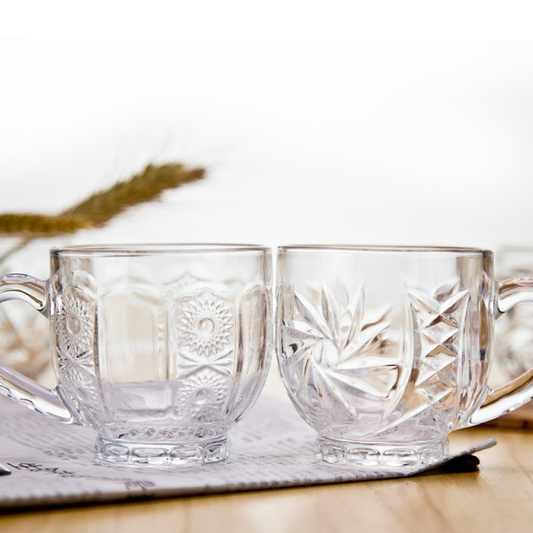 A small glass tea cup or coffee cup undefined