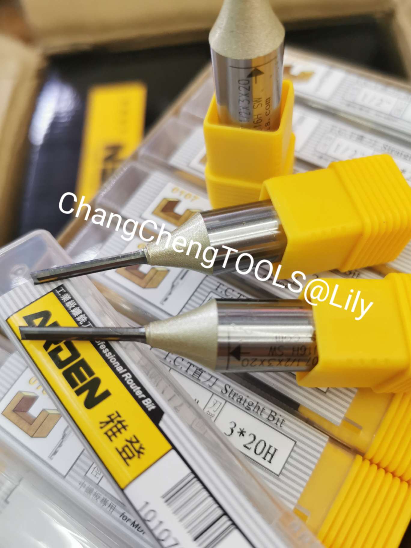 Arden T.c.t. Straight Milling Cutter For Woodworking Specification drawing