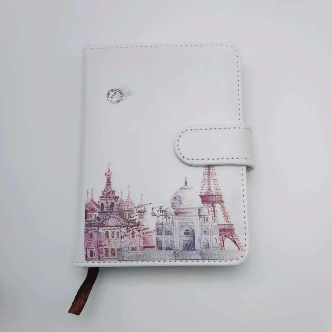A colorful European architectural notebook Item Picture
