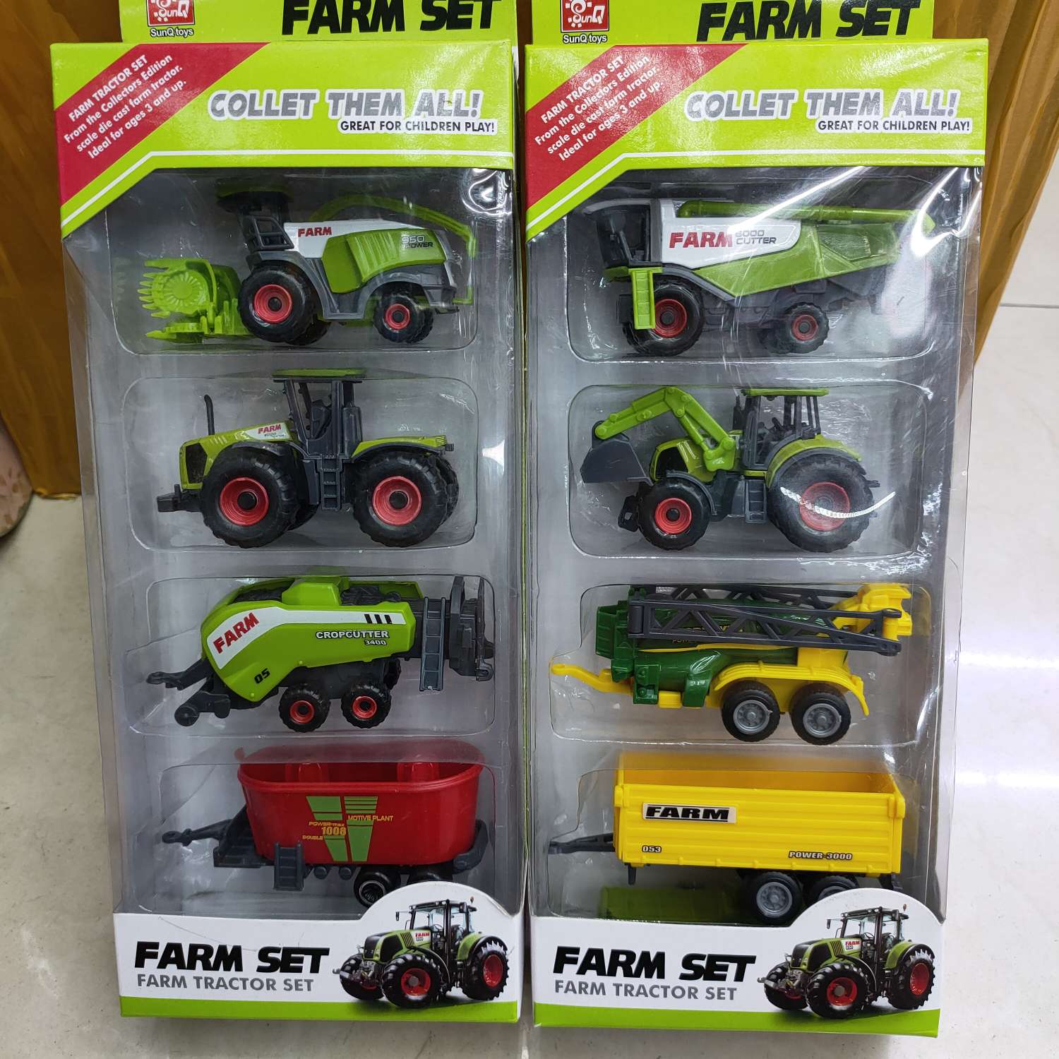 Alloy farmer's car set thumbnail