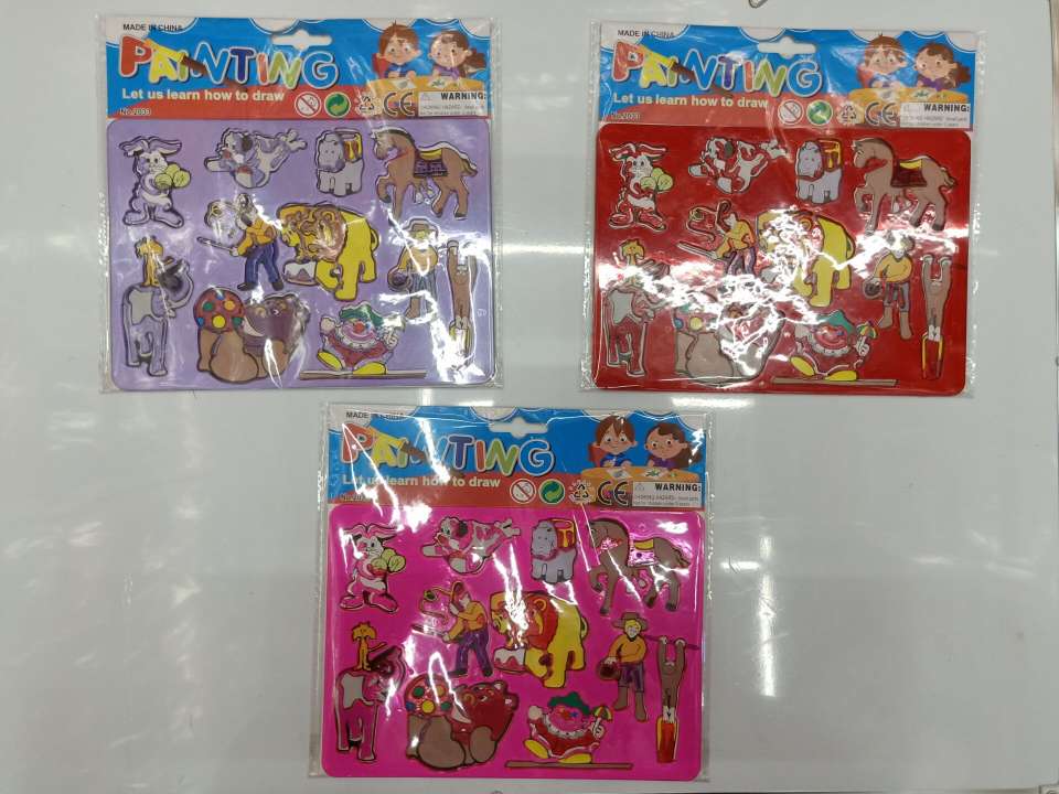 2030 Series Drawing Template Circus details Picture