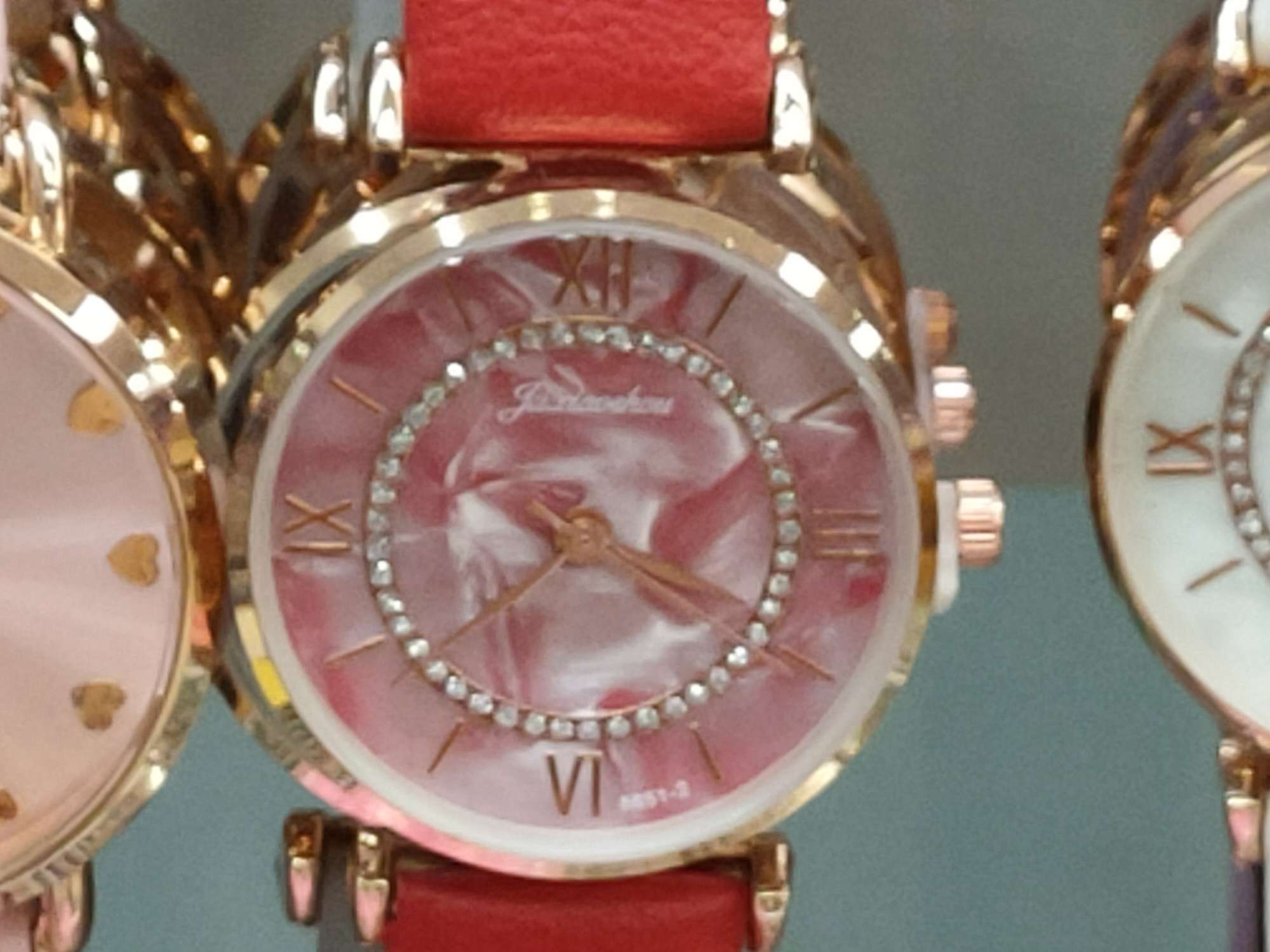 The new red diamond-decorated watch has become a hit on Instagram
