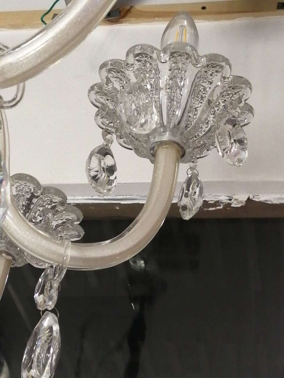 Selected Juhuang Living Room Crystal Chandelier 8081 Application Scenario