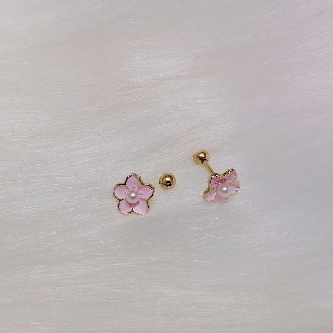 耳钉 /耳饰女/钛钢耳钉细节图