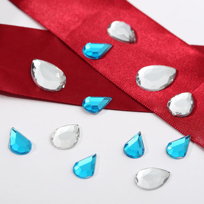 Taiwan acrylic drill water drop flat bottom flat cut surface factory direct sales Application Scenario