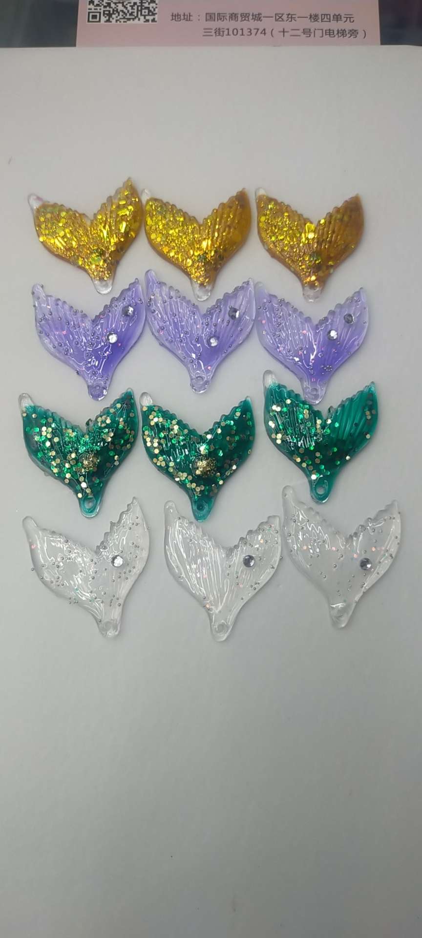 Mermaid tail pearl resin hairpin hot style accessories plate thumbnail