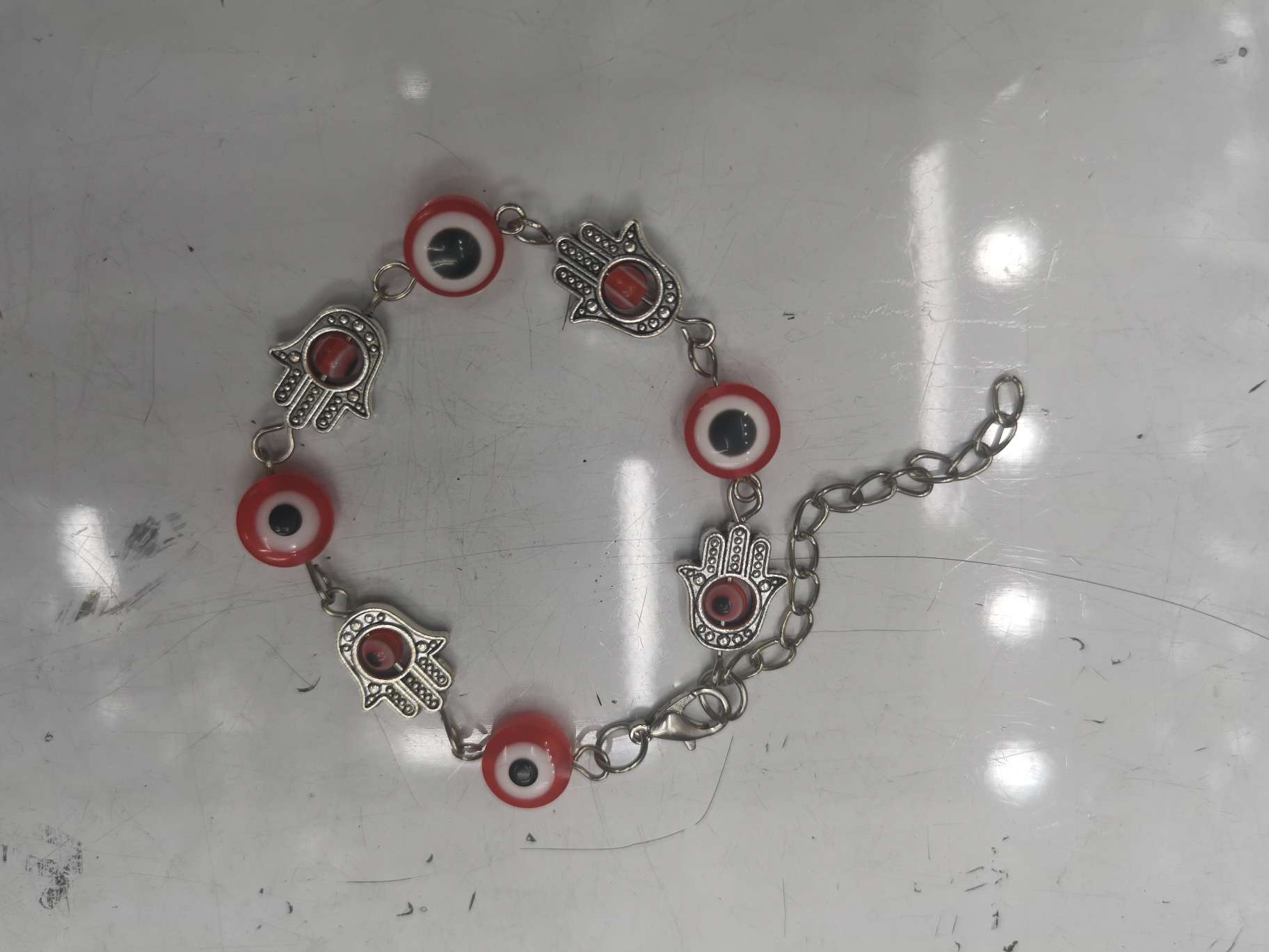 Small hand bracelet with eyes thumbnail