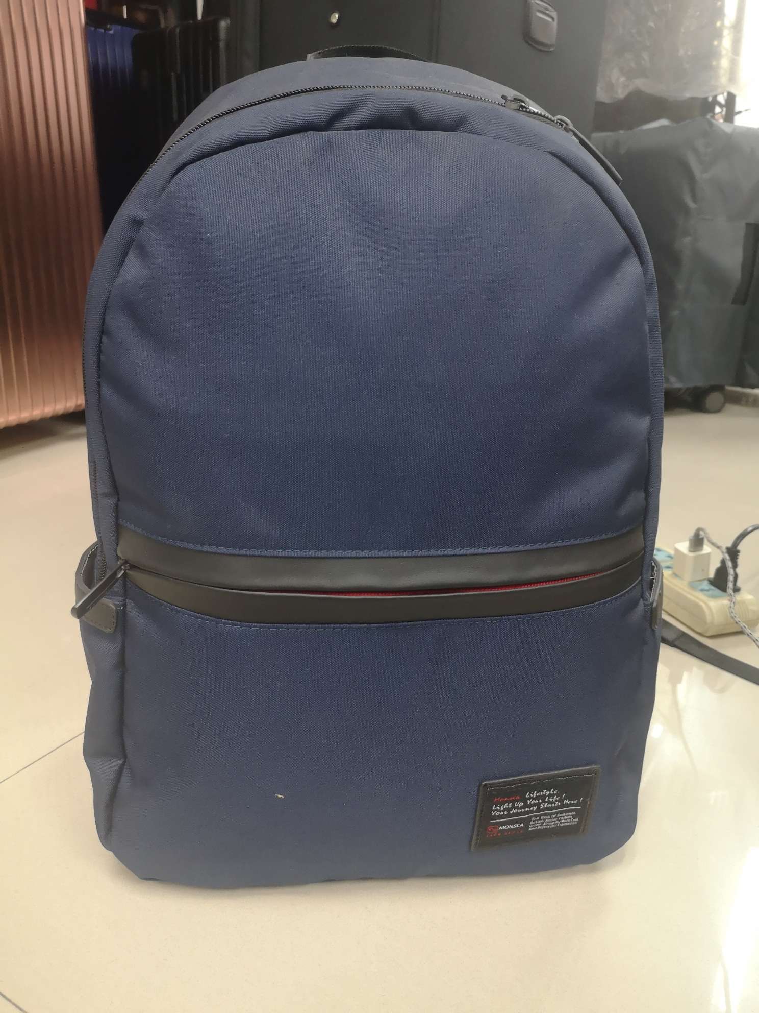 Blue Casual Bag