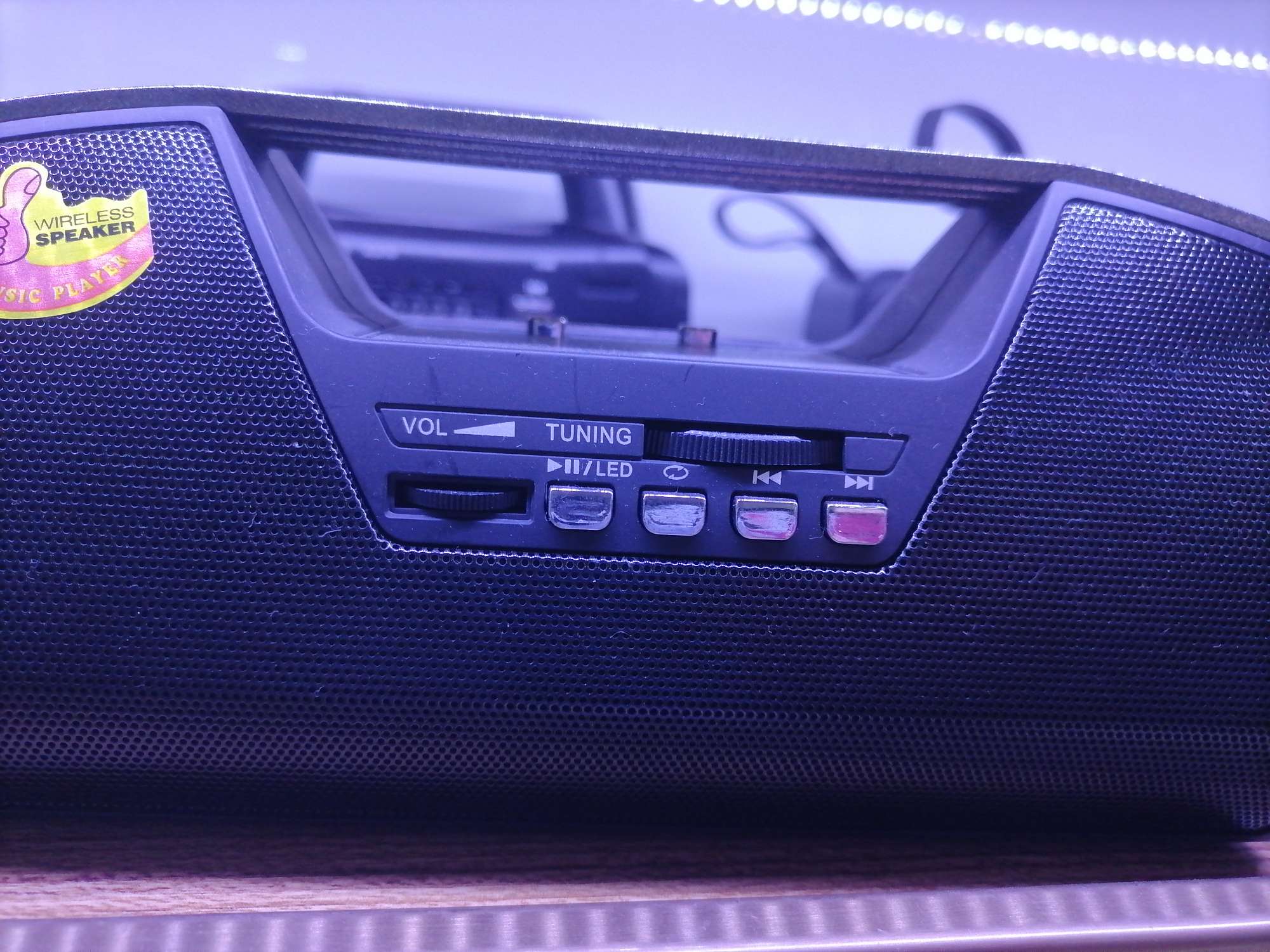 Portable portable stereo