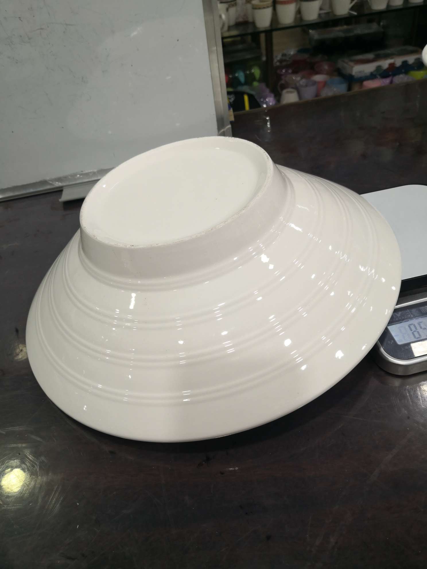14寸双线喇叭碗细节图