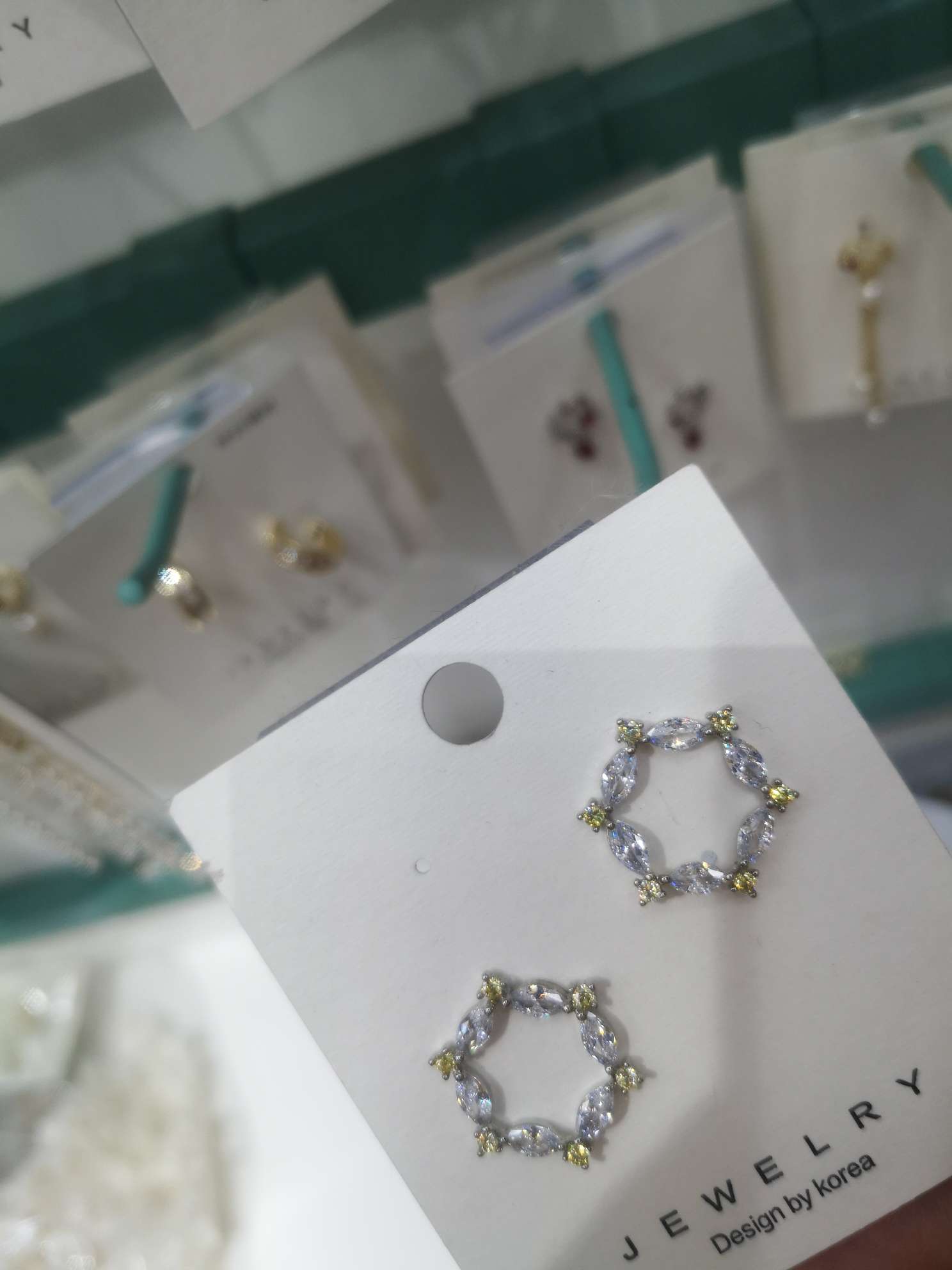 Pentacle star earrings thumbnail