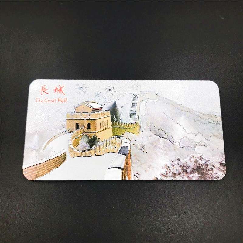 Customized fridge magnets, gold foil fridge magnets and various tourist souvenir fridge magnets details Picture