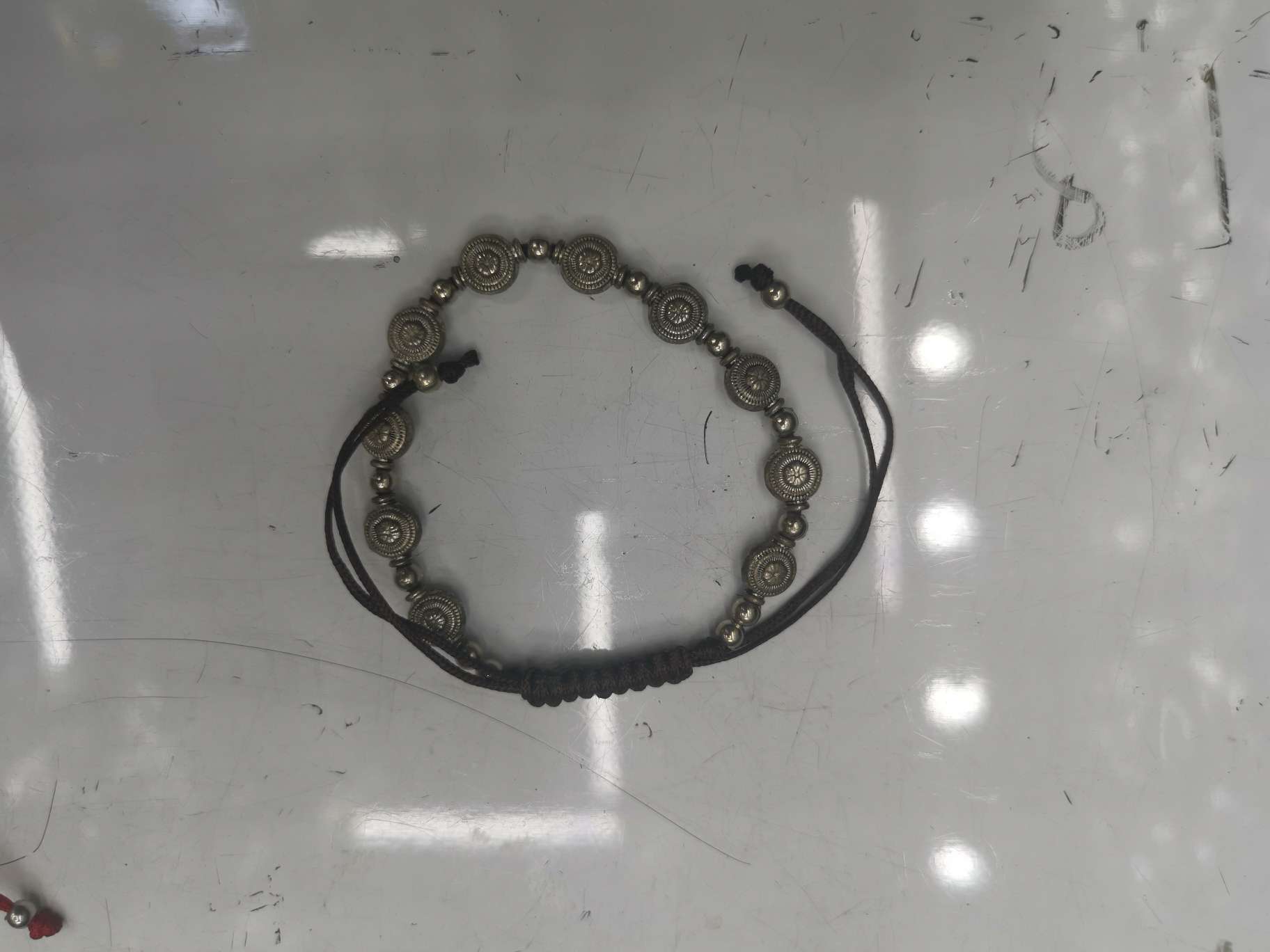 Large and small bead bracelet thumbnail