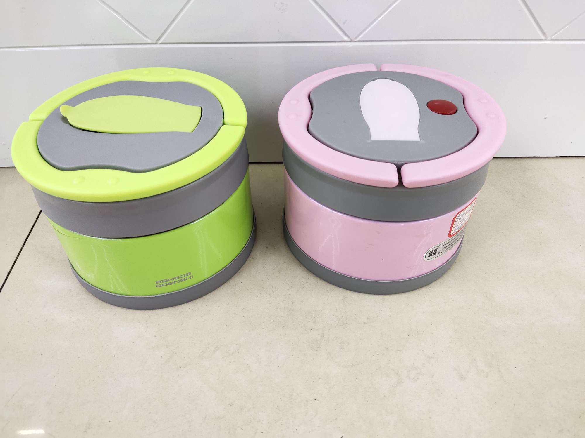 FH18-1000ml vacuum lunch box, layered portable insulated 304 stainless steel lunch box