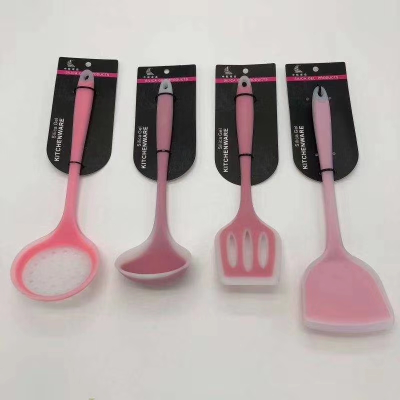 Silicone spatula, non-stick spatula, stainless steel spatula details Picture