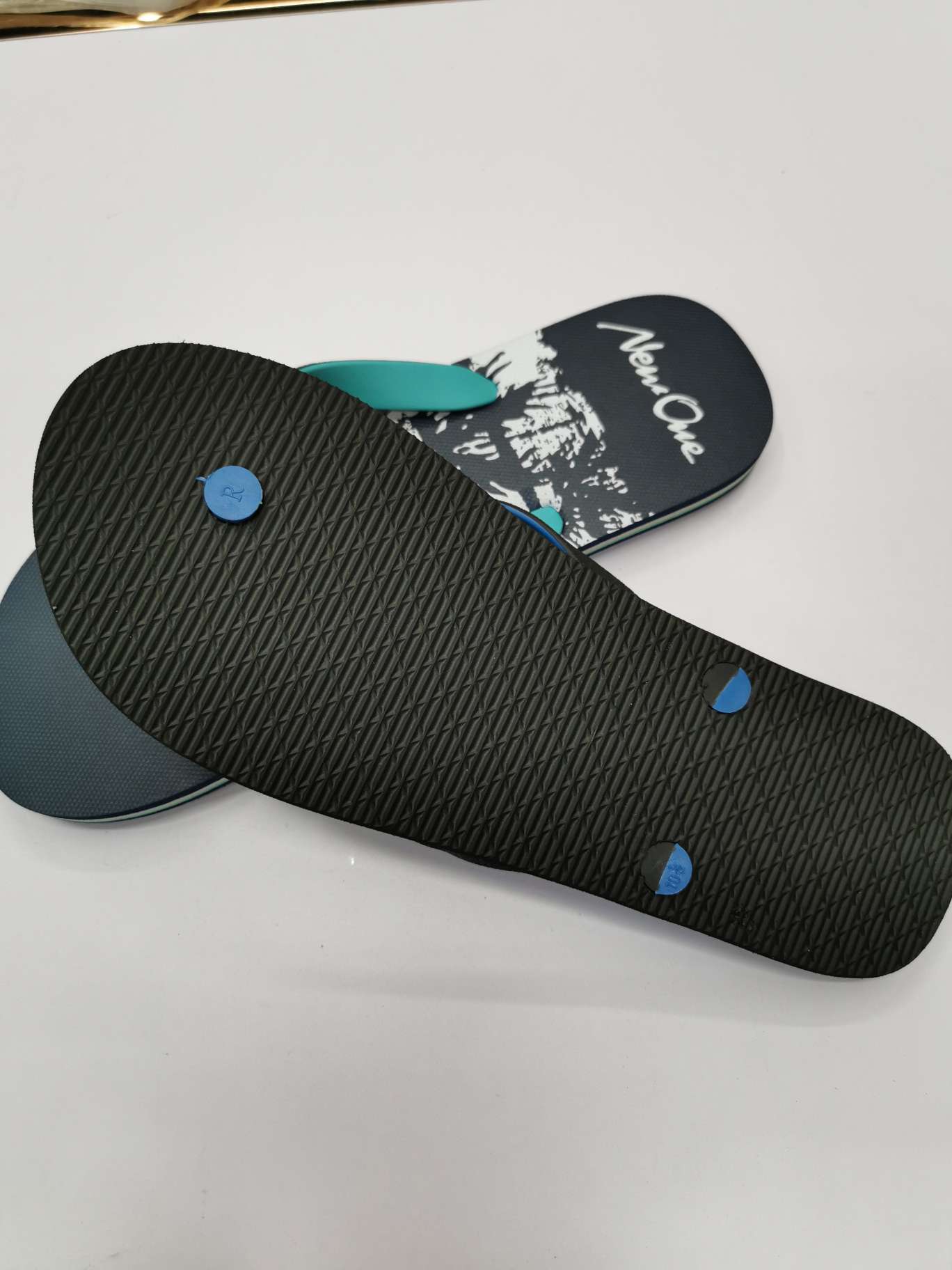 Men's anti-slip herringbone slippers Specification image