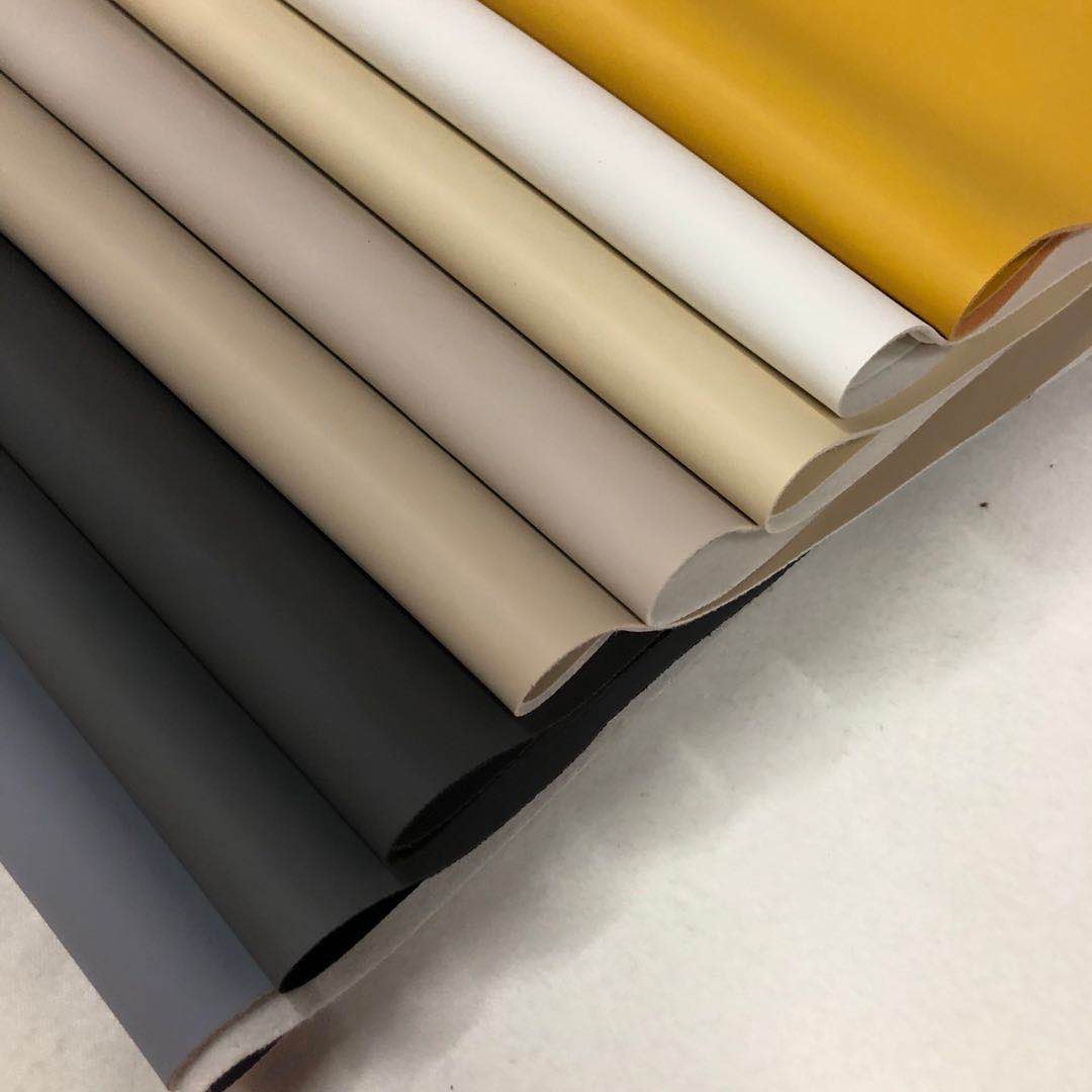 Matte plain leather without texture Item Picture