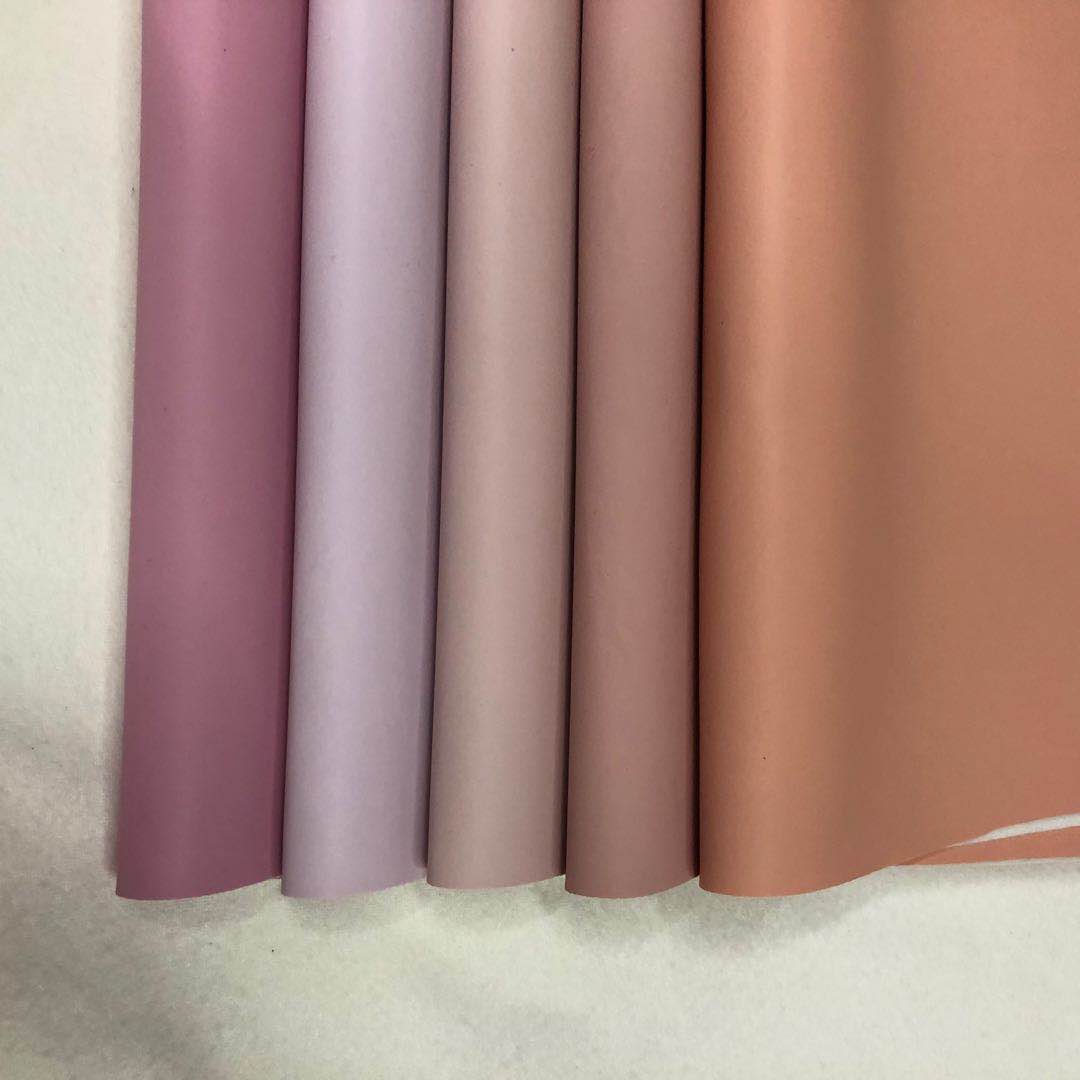 Matte plain leather without texture Specification image