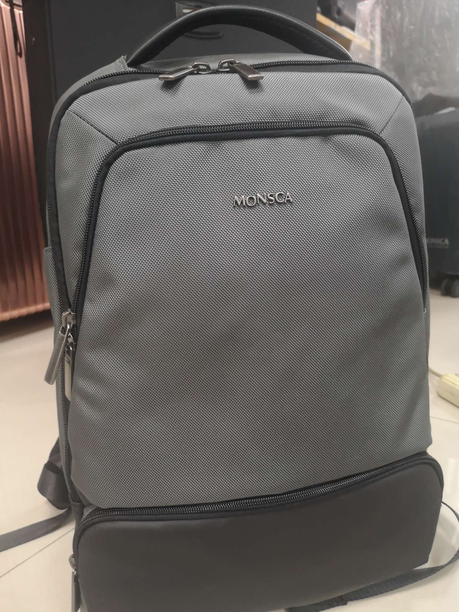 Grey Backpack