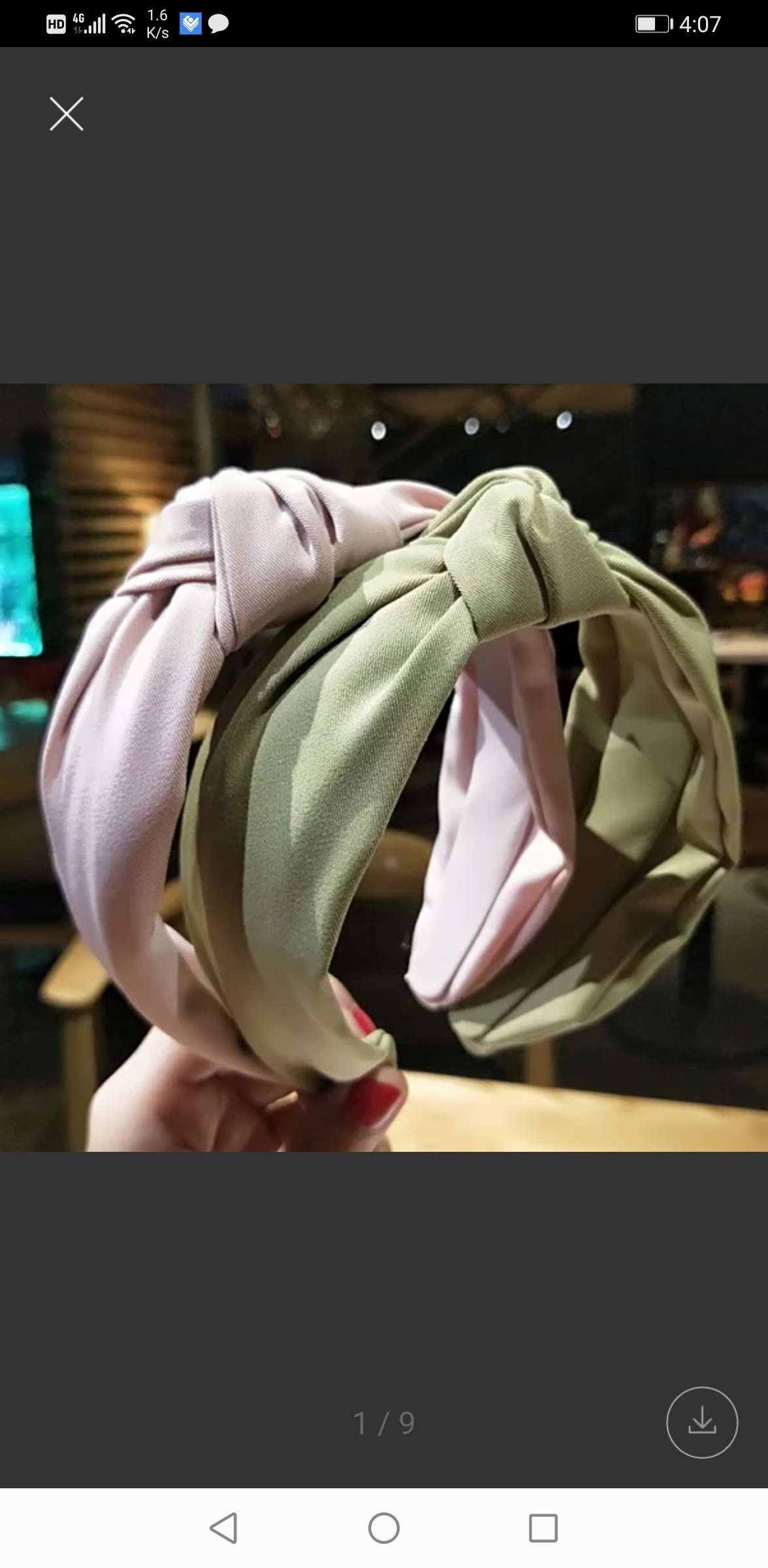 Bag cloth headband Korean fresh sweet girl travel all accessory series