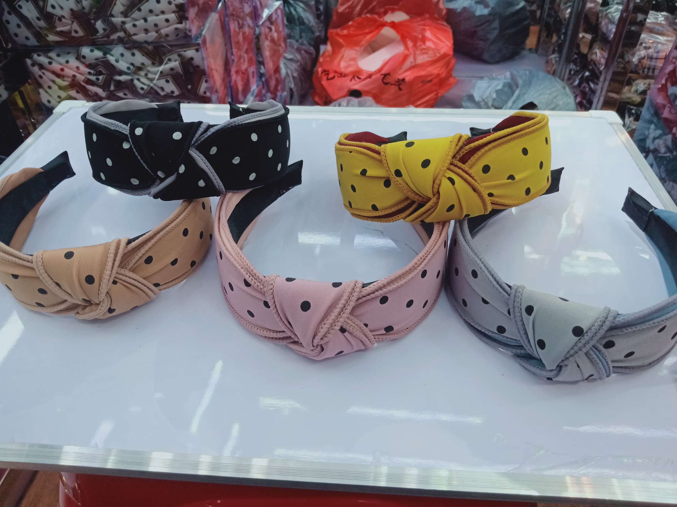 Double point headband net red headband Hair accessories Trend fashion everything leather sponge smart accessories 55 thumbnail