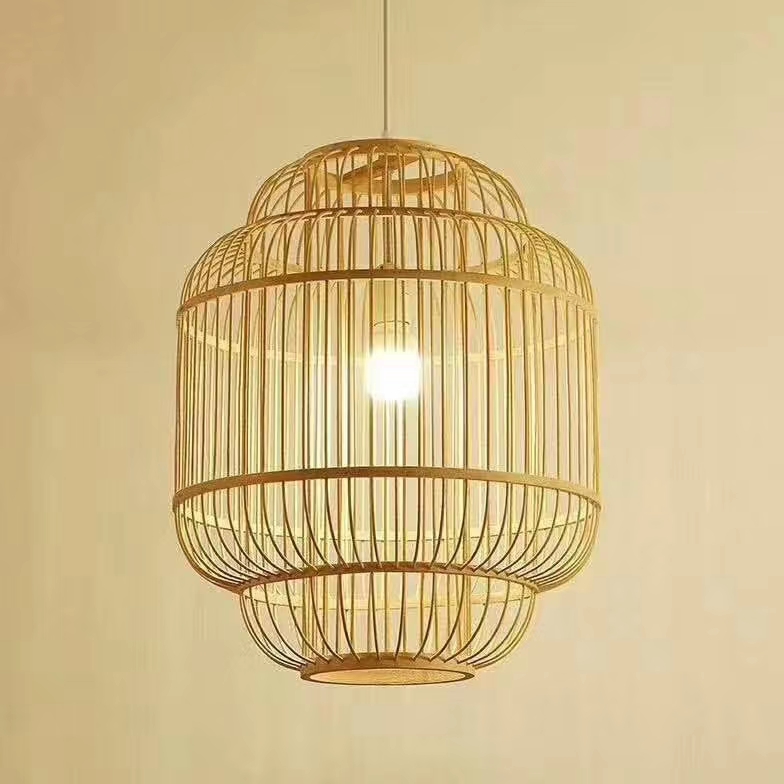 Chinese-style rattan chandelier, a refreshing and elegant chandelier Application Scenario