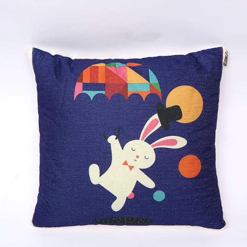Digital Printed Pillow, Cotton Pillow Cover, Flannelette Pillow, Cotton Pillow Cover, details Picture