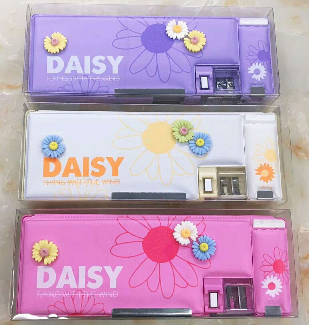 Double pencil plane plastic writing case, like you can consult customer service