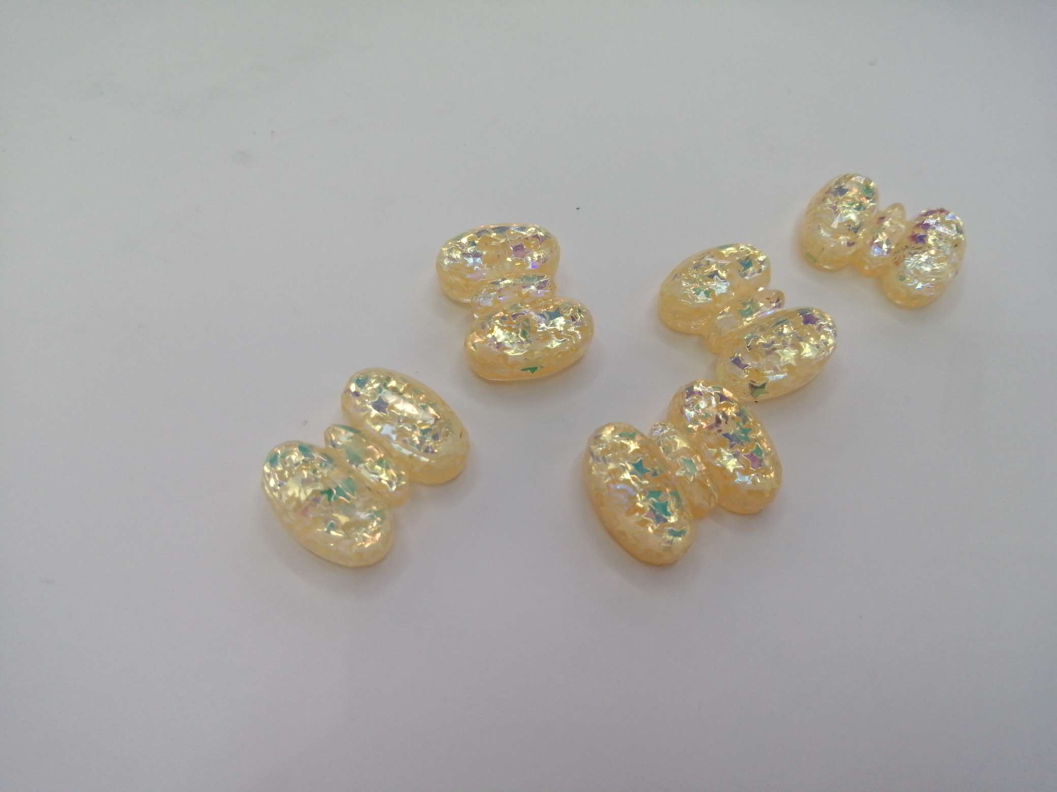 金色透明闪蝴蝶产品图