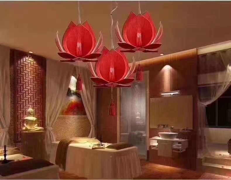 中国风吊灯 清爽淡雅型吊灯400直径详情图7