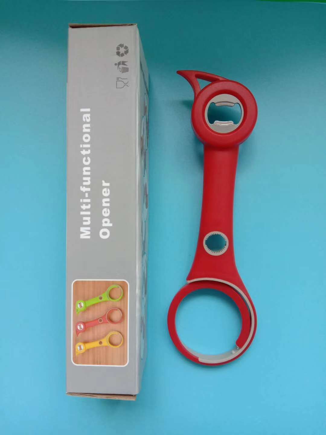 Six in one can opener, bottle opener thumbnail