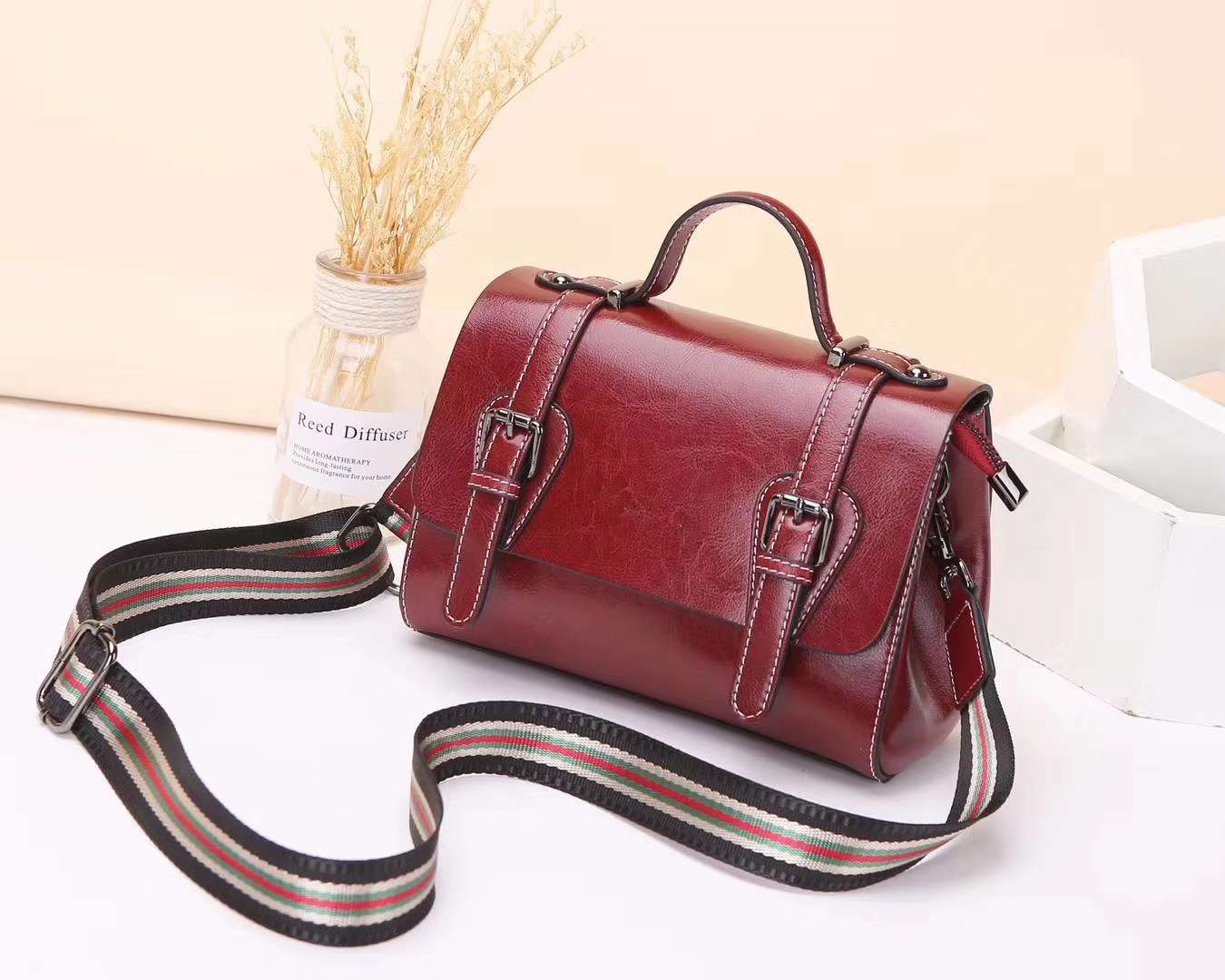 58 47 广州女包牛皮包春夏款新款