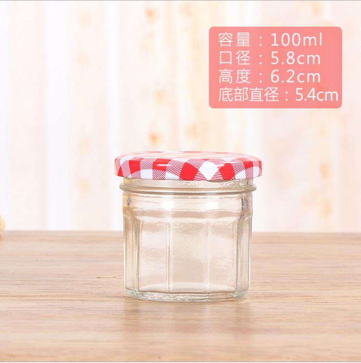 玻璃瓶50－380ml玻璃蜂蜜瓶巧婆婆果酱瓶产品图