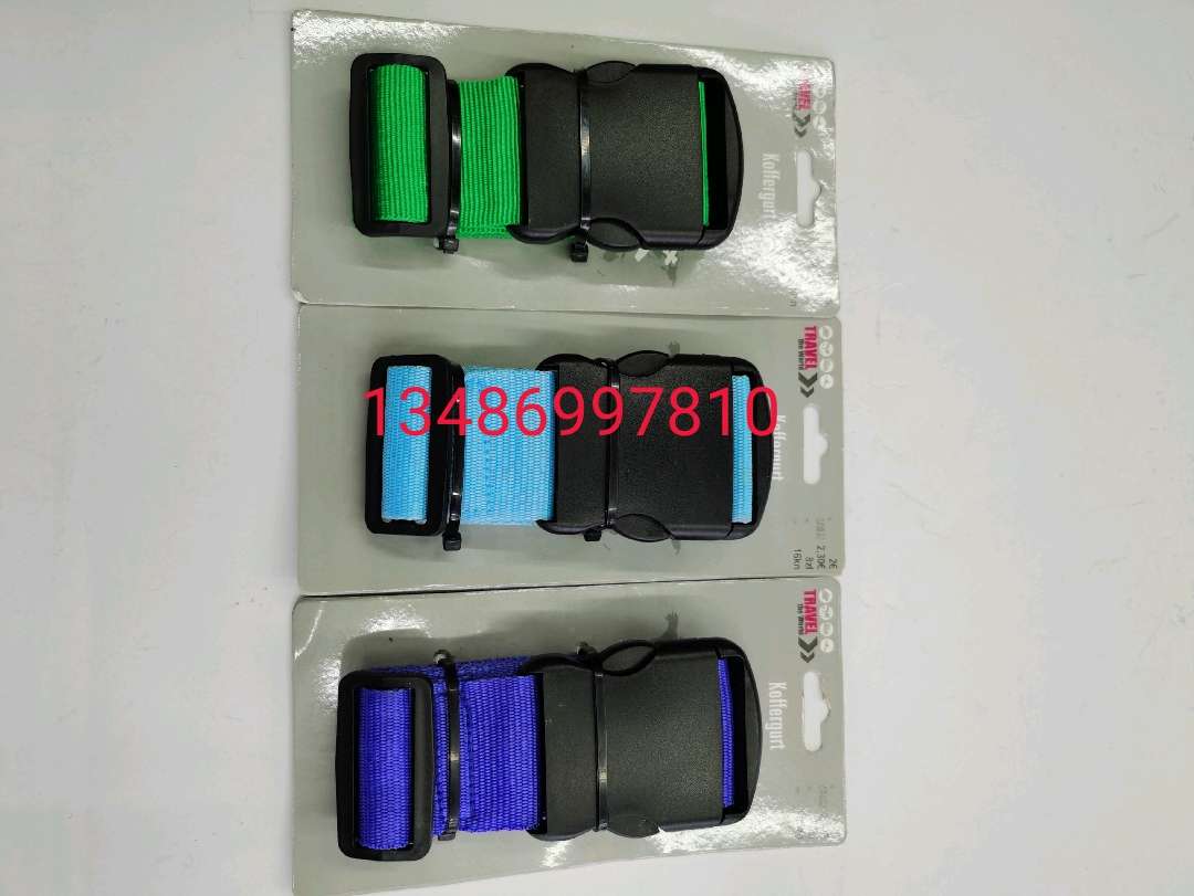 Luggage buckle Luggage strap Elastic combination lock Strap with luggage strap full figure