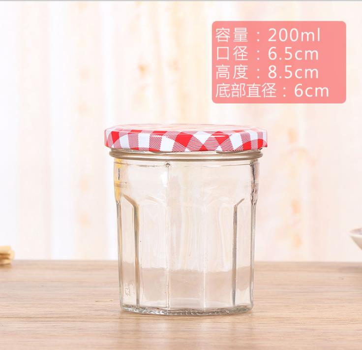 玻璃瓶50－380ml玻璃蜂蜜瓶巧婆婆果酱瓶详情图6